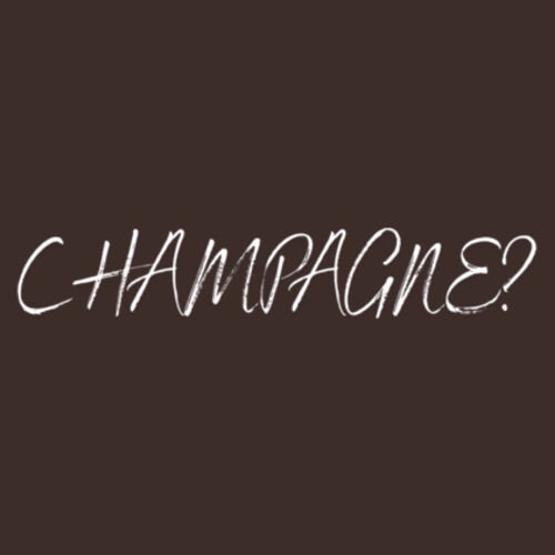 Champagne T Shirt Design
