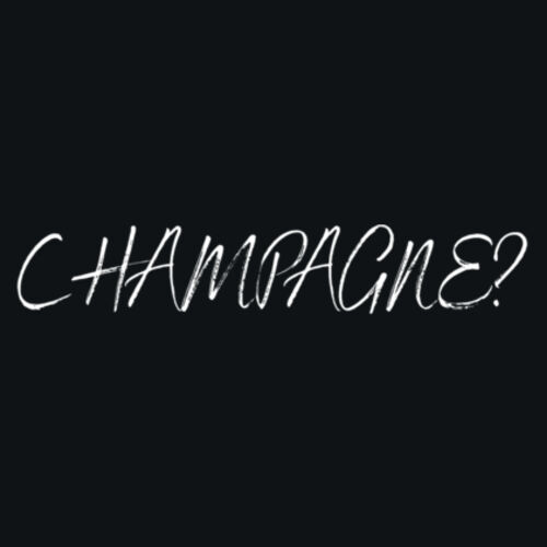 Champagne T Shirt Design