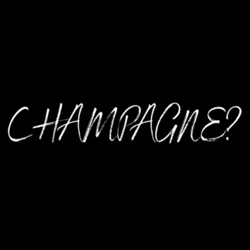 Champagne T Shirt Design
