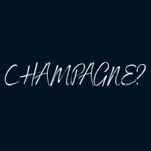 Champagne Tote bag Design