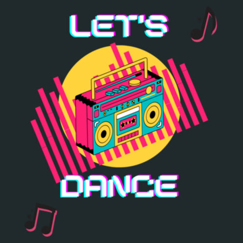 Let's Dance Retro - Unisex Creator iconic t-shirt Design
