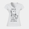 Softstyle™ women's v-neck t-shirt Thumbnail
