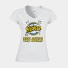 Softstyle™ women's v-neck t-shirt Thumbnail