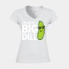 Softstyle™ women's v-neck t-shirt Thumbnail