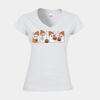 Softstyle™ women's v-neck t-shirt Thumbnail
