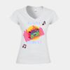 Softstyle™ women's v-neck t-shirt Thumbnail