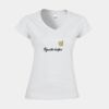 Softstyle™ women's v-neck t-shirt Thumbnail
